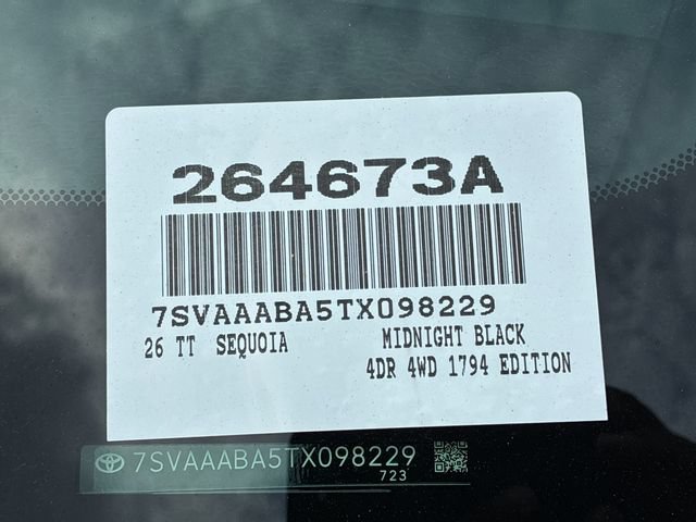 Used 2026 Toyota Sequoia 1794 Edition w/ TRD Off-Road Package AWD/4WD image 30