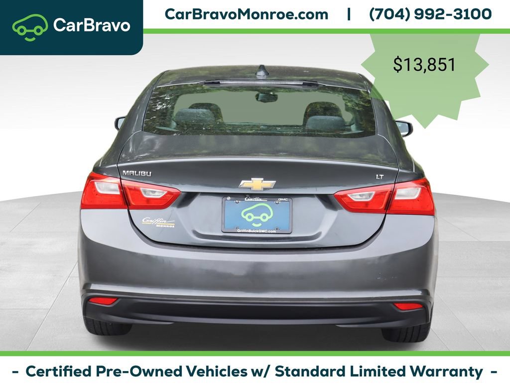 Certified 2017 Chevrolet Malibu LT FWD image 5