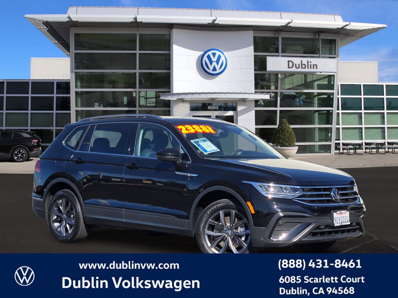 Certified 2023 Volkswagen Tiguan SE w/ Panoramic Sunroof Package