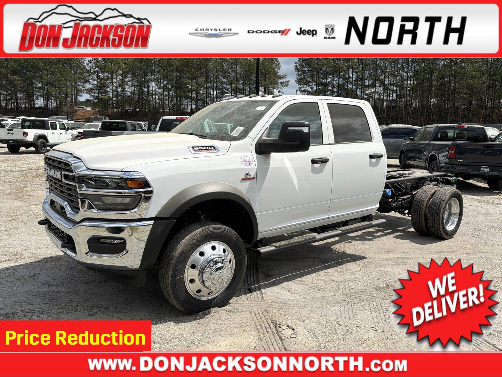 New 2026 RAM 5500 Tradesman w/ Chrome Appearance Group