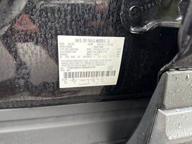 Certified 2022 Ford Explorer XLT w/ Equipment Group 202A AWD/4WD image 36