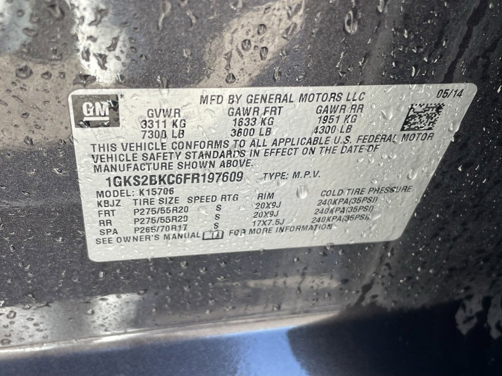 Used 2015 GMC Yukon SLT w/ Open Road Package image 10