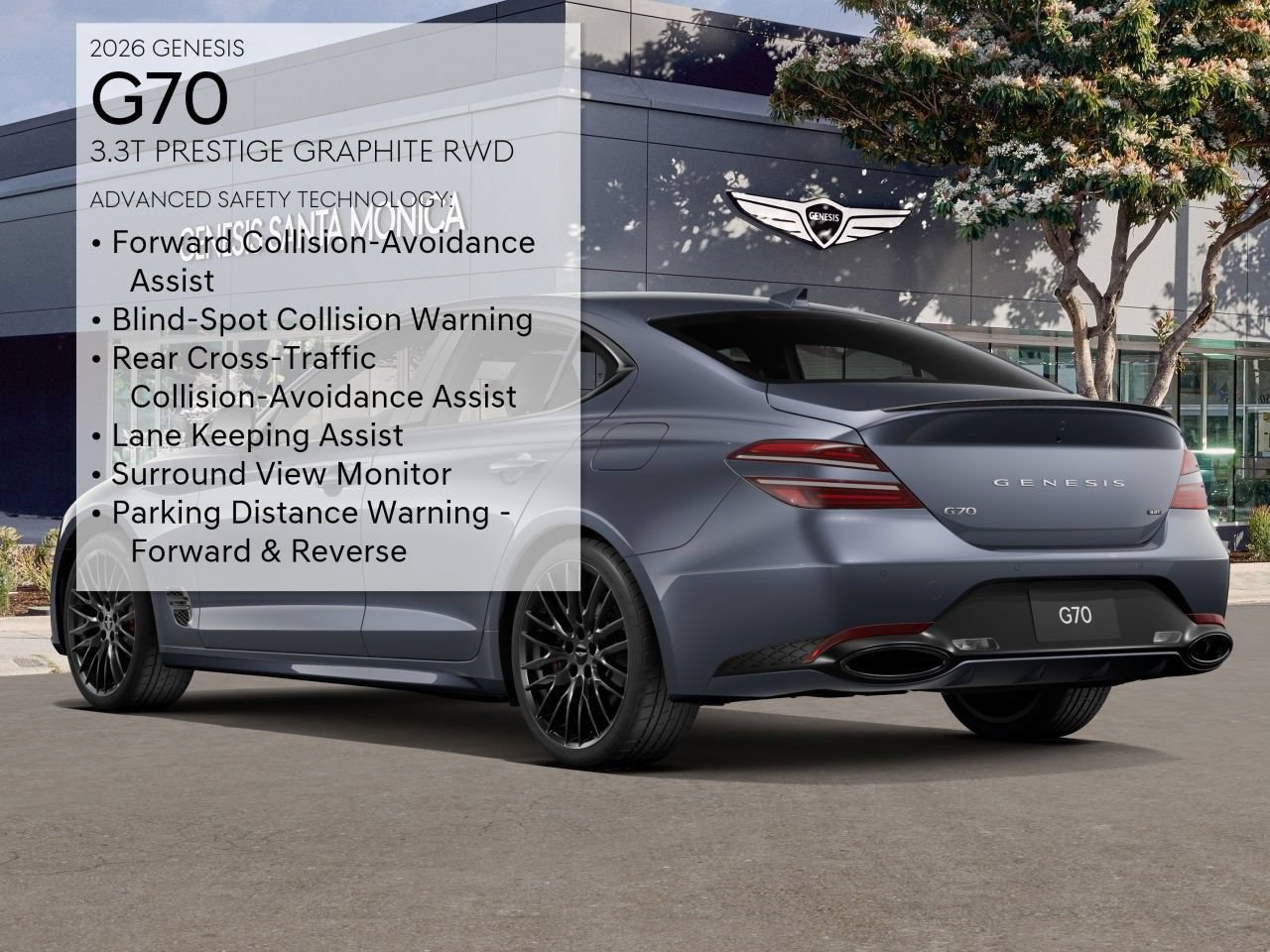 Used 2026 Genesis G70 3.3T Prestige RWD image 13