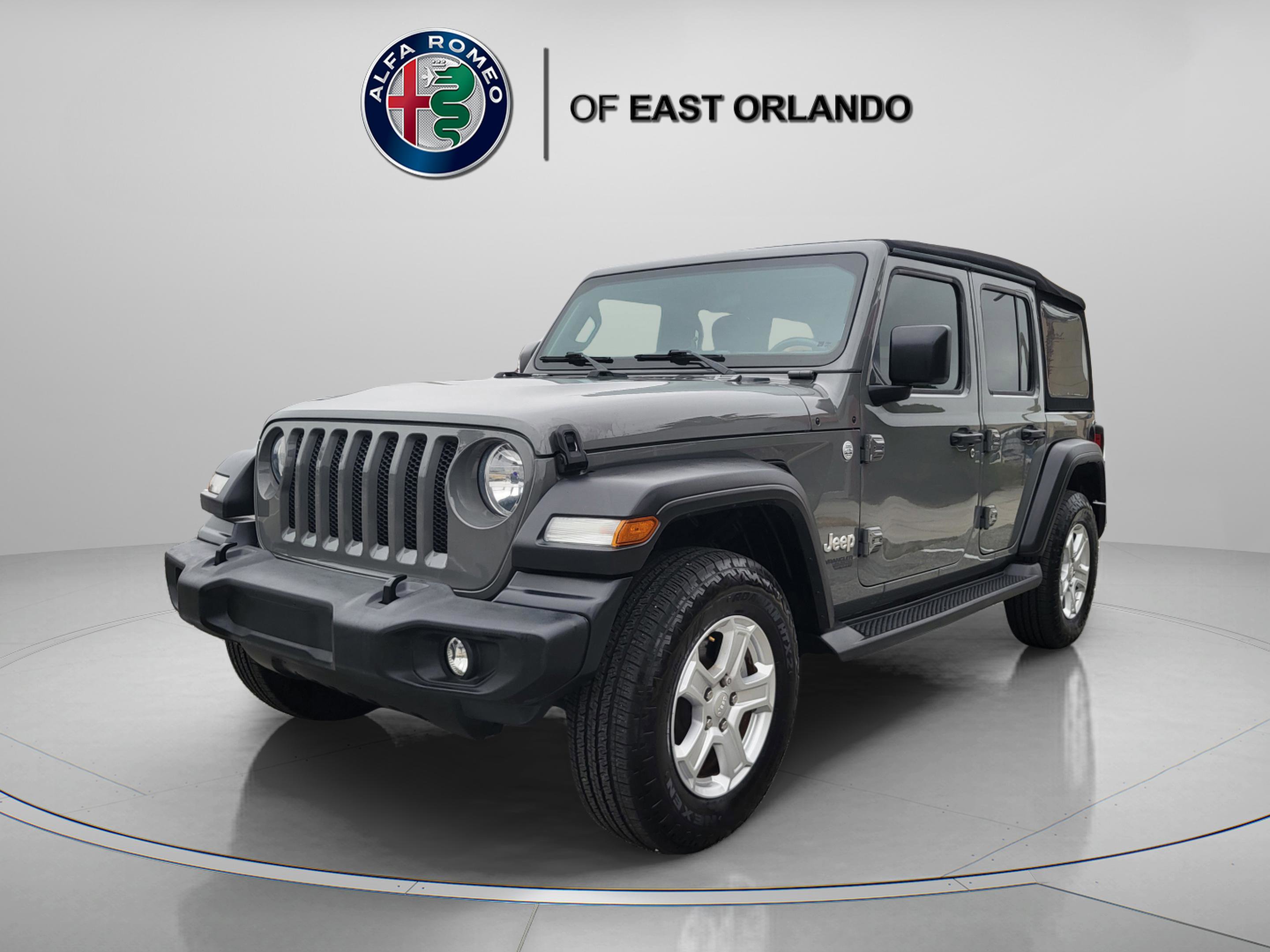 Used 2021 Jeep Wrangler Unlimited Sport image 3