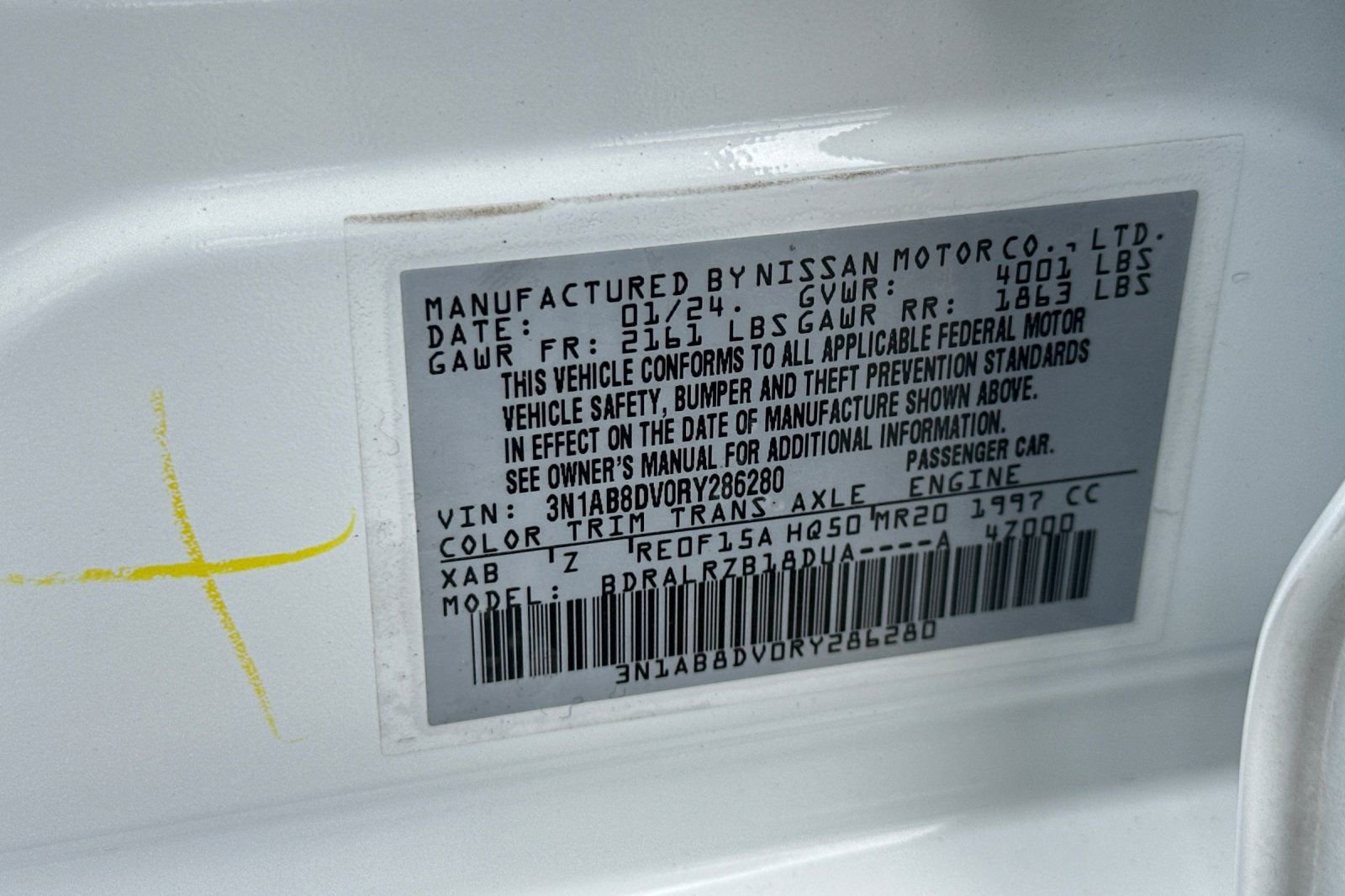 Used 2024 Nissan Sentra SR w/ Lighting Package FWD image 30