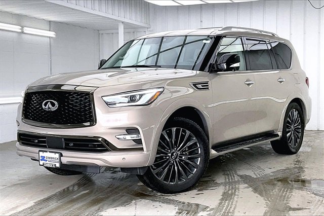 Used 2021 INFINITI QX80 Premium Select w/ All-Season Package image 2