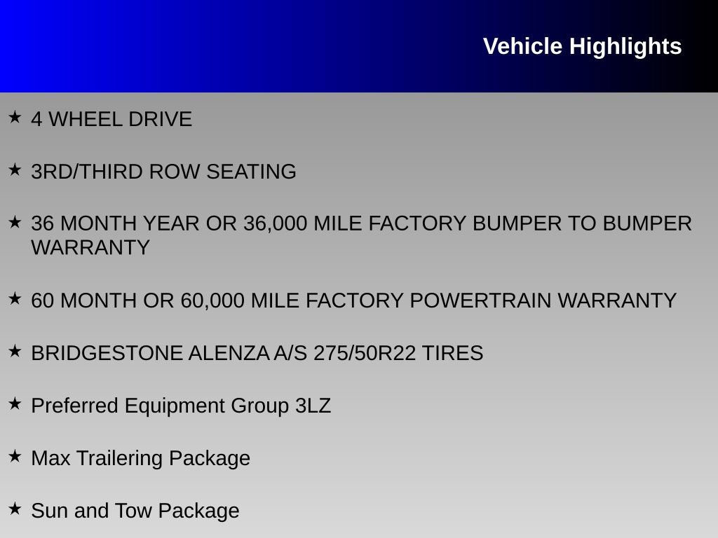 Used 2025 Chevrolet Suburban High Country w/ Sun And Tow Package AWD/4WD image 16