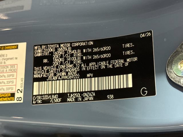 New 2027 Toyota Land Cruiser AWD/4WD image 24