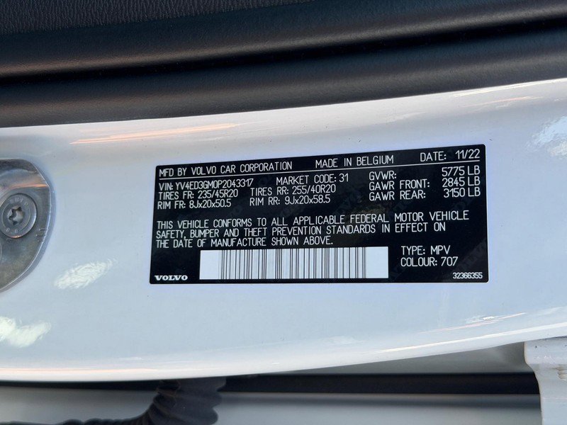 Used 2023 Volvo C40 P8 Recharge Ultimate AWD/4WD image 24