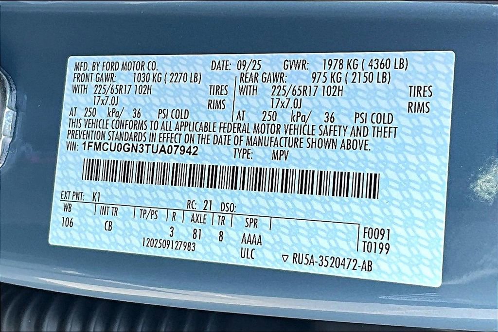 New 2026 Ford Escape Active FWD image 13