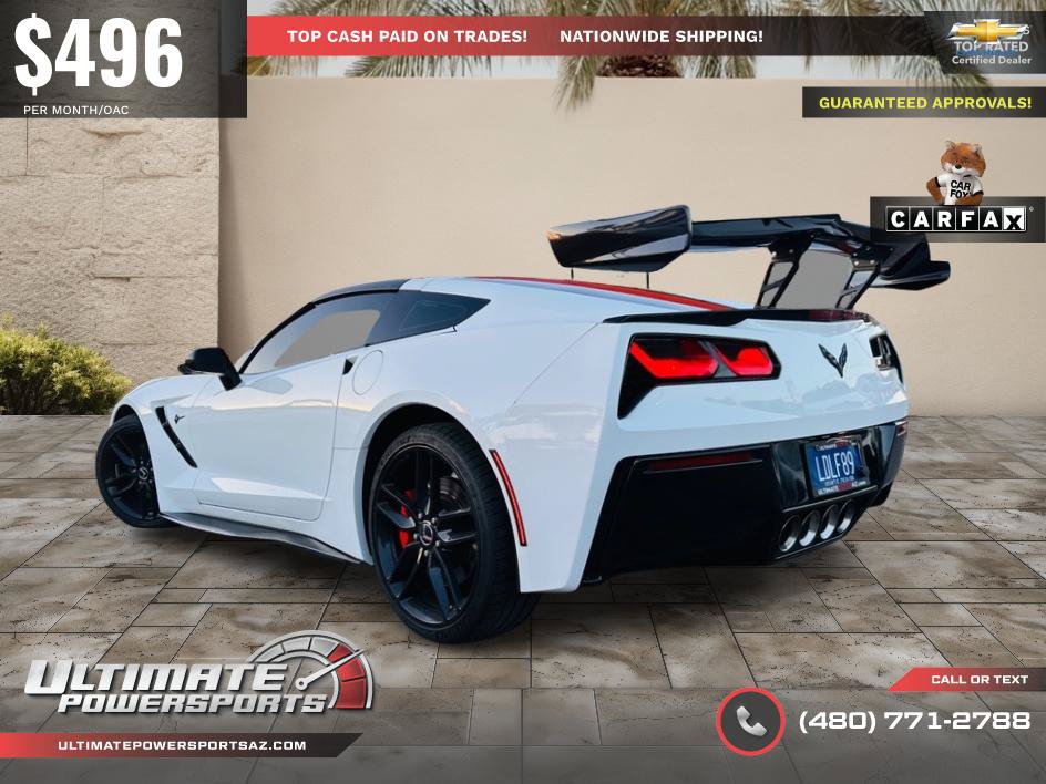 Used 2015 Chevrolet Corvette Stingray Coupe w/ ZF1 Appearance Package RWD image 4