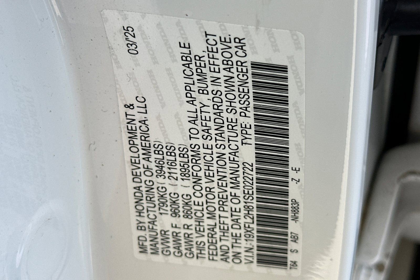 Used 2025 Honda Civic Sport image 27