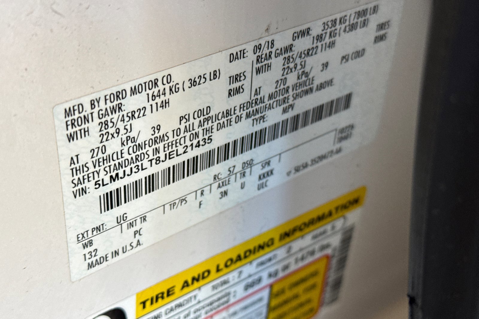 Used 2018 Lincoln Navigator L Reserve w/ Technology Package image 30