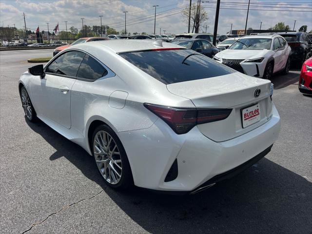 Certified 2022 Lexus RC 350 w/ Premium Package RWD image 8