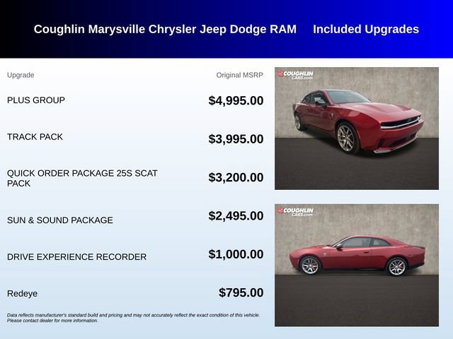 Used 2024 Dodge Charger Daytona Scat Pack w/ Plus Group AWD/4WD image 3