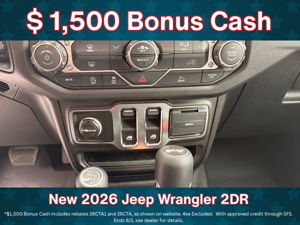 New 2026 Jeep Wrangler Sport AWD/4WD image 15
