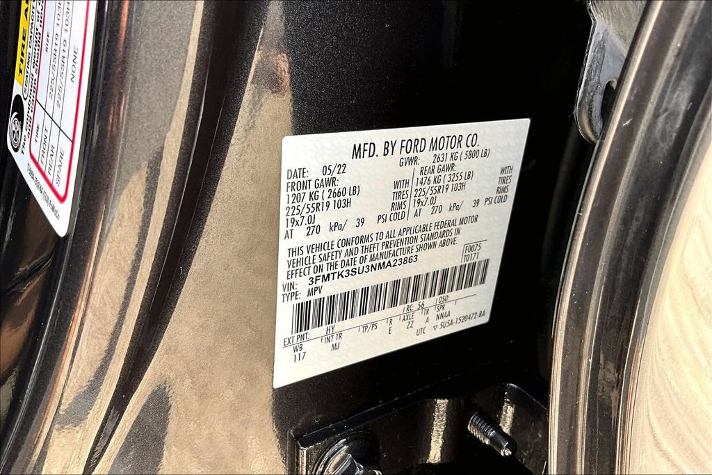 Certified 2022 Ford Mustang Mach-E Premium AWD/4WD image 35