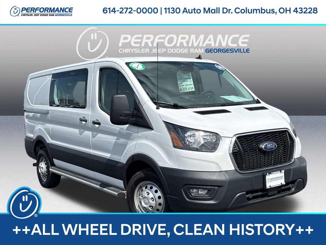 Used 2024 Ford Transit 250 Low Roof AWD w/ Exterior Upgrade Package image 1