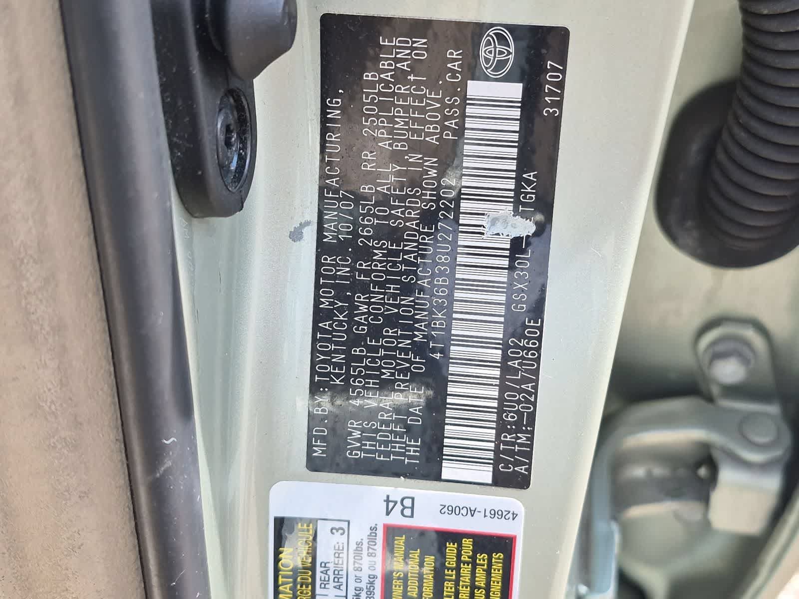Used 2008 Toyota Avalon XLS FWD image 38