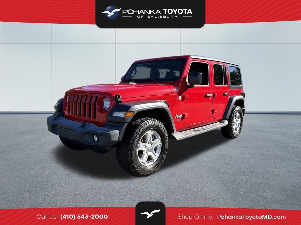 Used 2018 Jeep Wrangler Unlimited Sport S