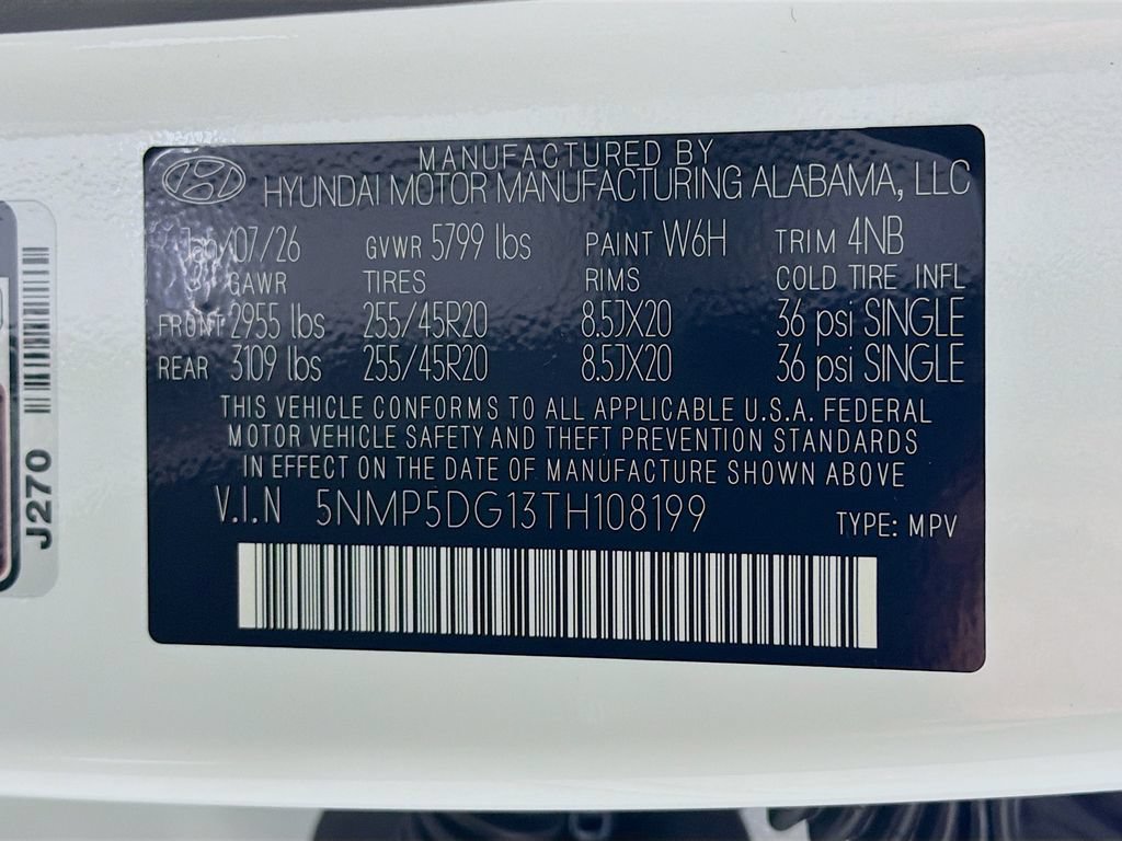 New 2026 Hyundai Santa Fe Calligraphy AWD/4WD image 35