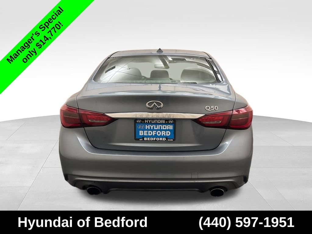 Used 2020 INFINITI Q50 Luxe w/ Cargo Package RWD image 6