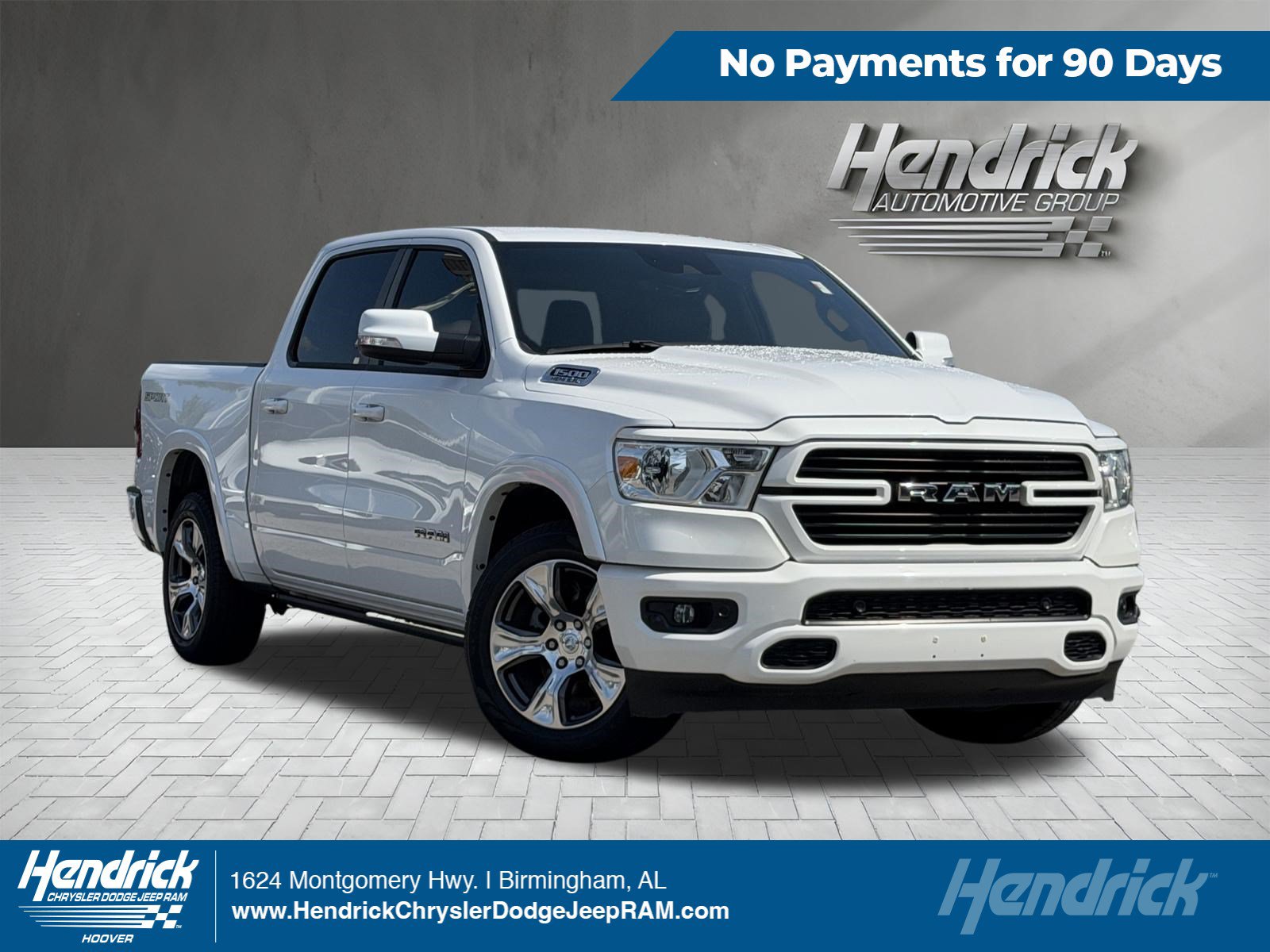 Used 2022 RAM 1500 Laramie w/ Sport Appearance Package RWD image 1