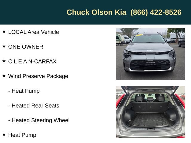 Certified 2024 Kia Niro Wind w/ Wind Preserve Package FWD image 5