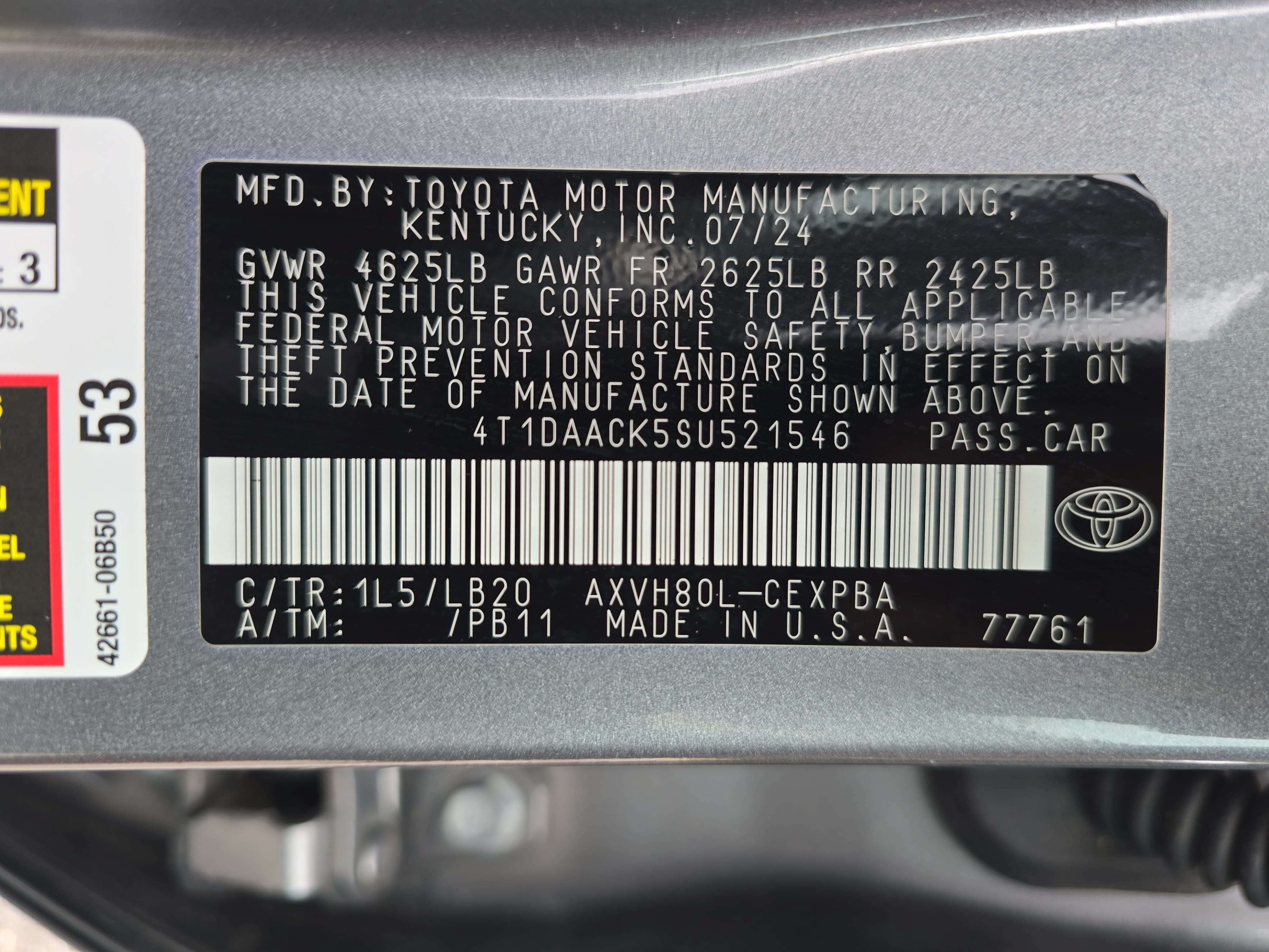 Used 2025 Toyota Camry XSE FWD image 37