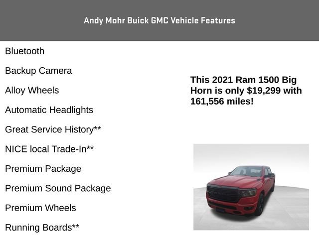 Used 2021 RAM 1500 Big Horn AWD/4WD image 4