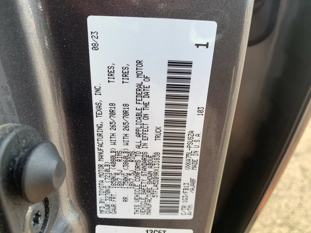 Used 2024 Toyota Tundra SR5 AWD/4WD image 33