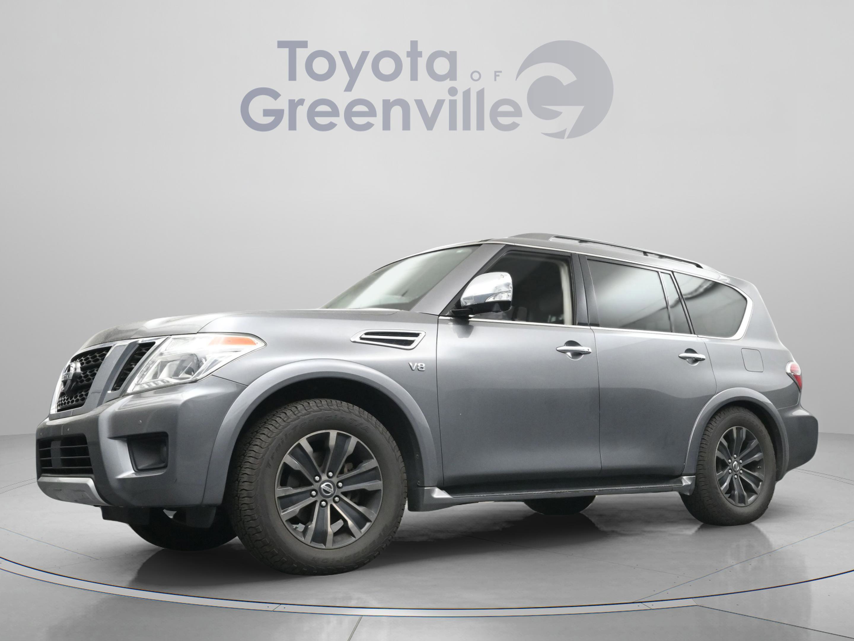 Used 2018 Nissan Armada Platinum w/ Interior Lighting Package AWD/4WD image 2