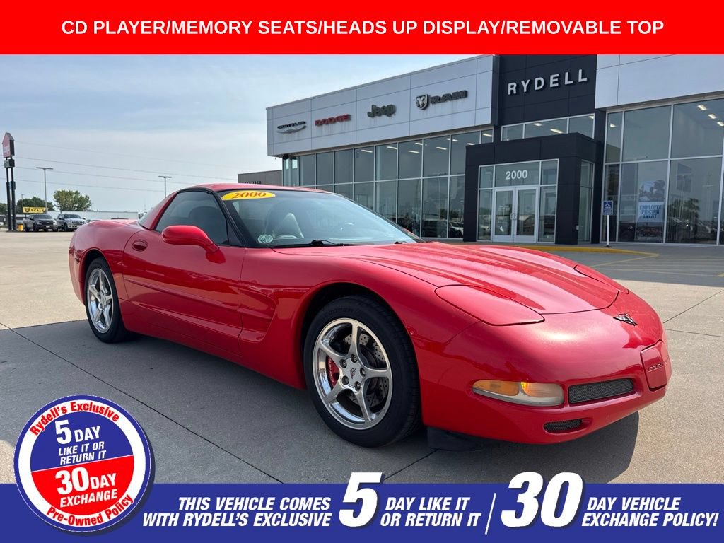 Used 2000 Chevrolet Corvette Coupe w/ Memory Pkg