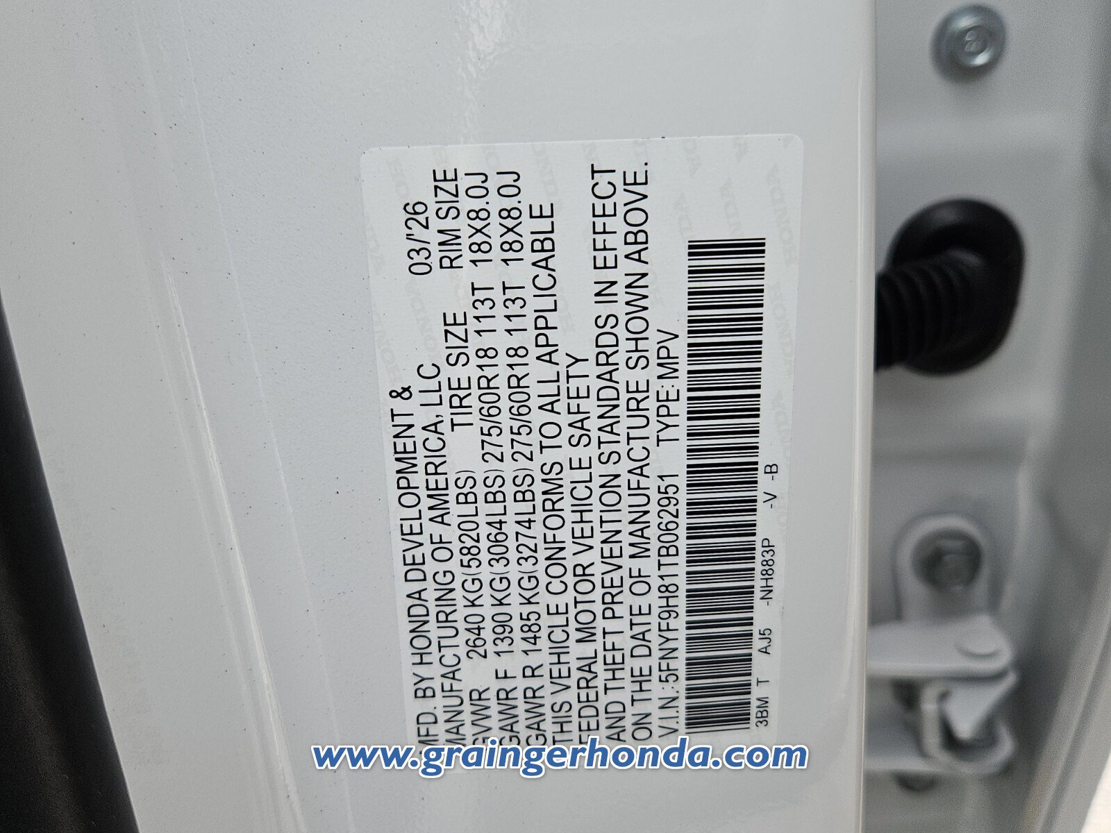 New 2026 Honda Passport TrailSport Elite image 13