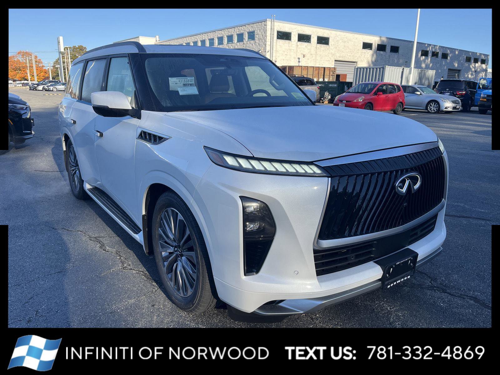 New 2026 INFINITI QX80 Luxe w/ Cargo Package image 1