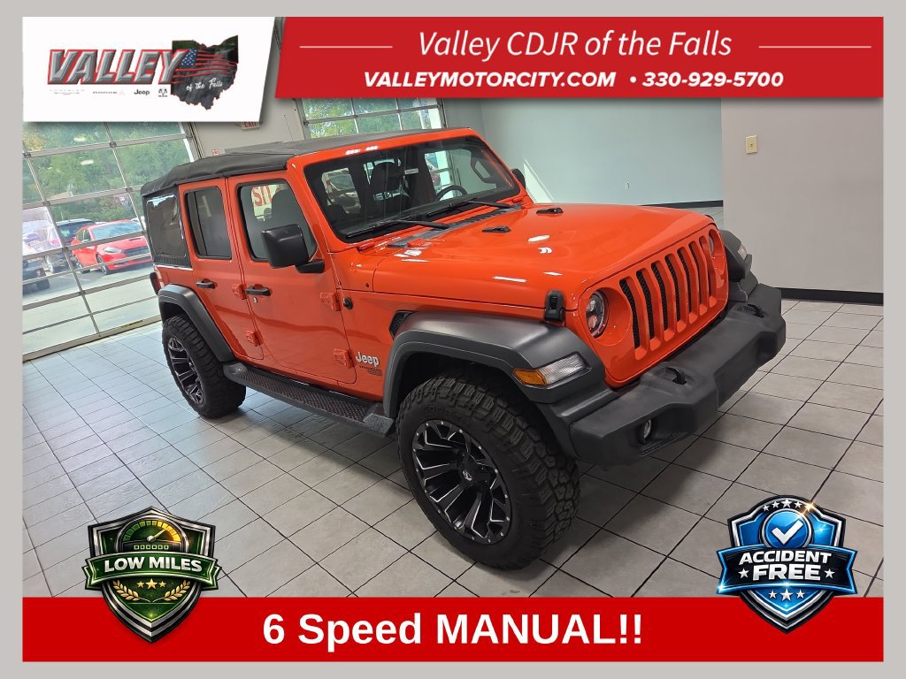 Used 2018 Jeep Wrangler Unlimited Sport S