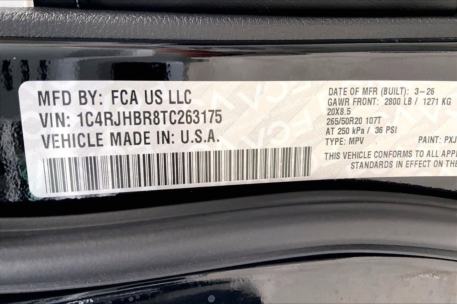New 2026 Jeep Grand Cherokee Limited AWD/4WD image 18