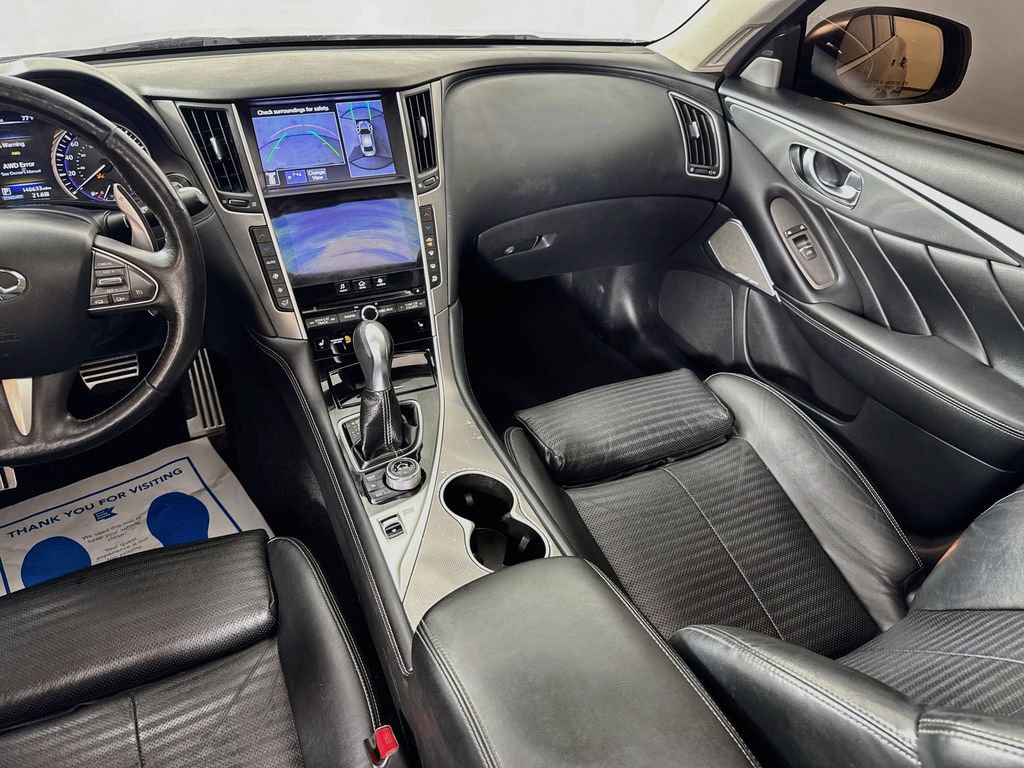 Used 2017 INFINITI Q50 Red Sport 400 AWD/4WD image 30