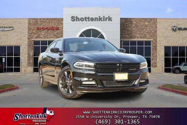 Certified 2023 Dodge Charger SXT w/ Blacktop Package AWD/4WD image 1