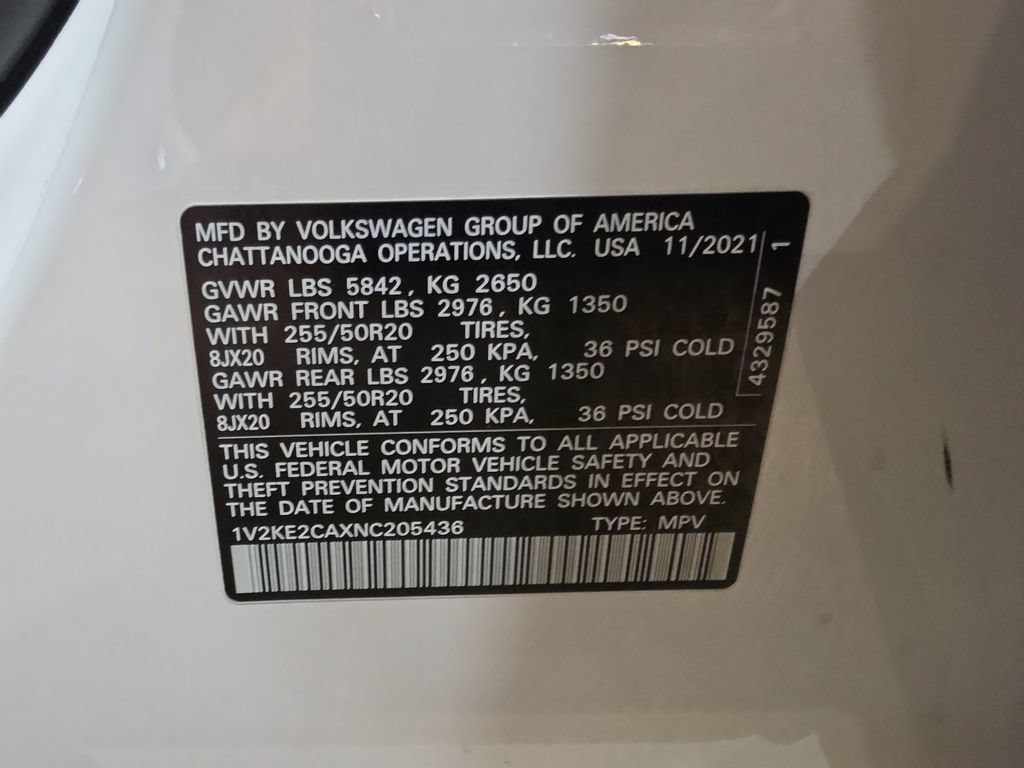 Used 2022 Volkswagen Atlas Cross Sport SE AWD/4WD image 26