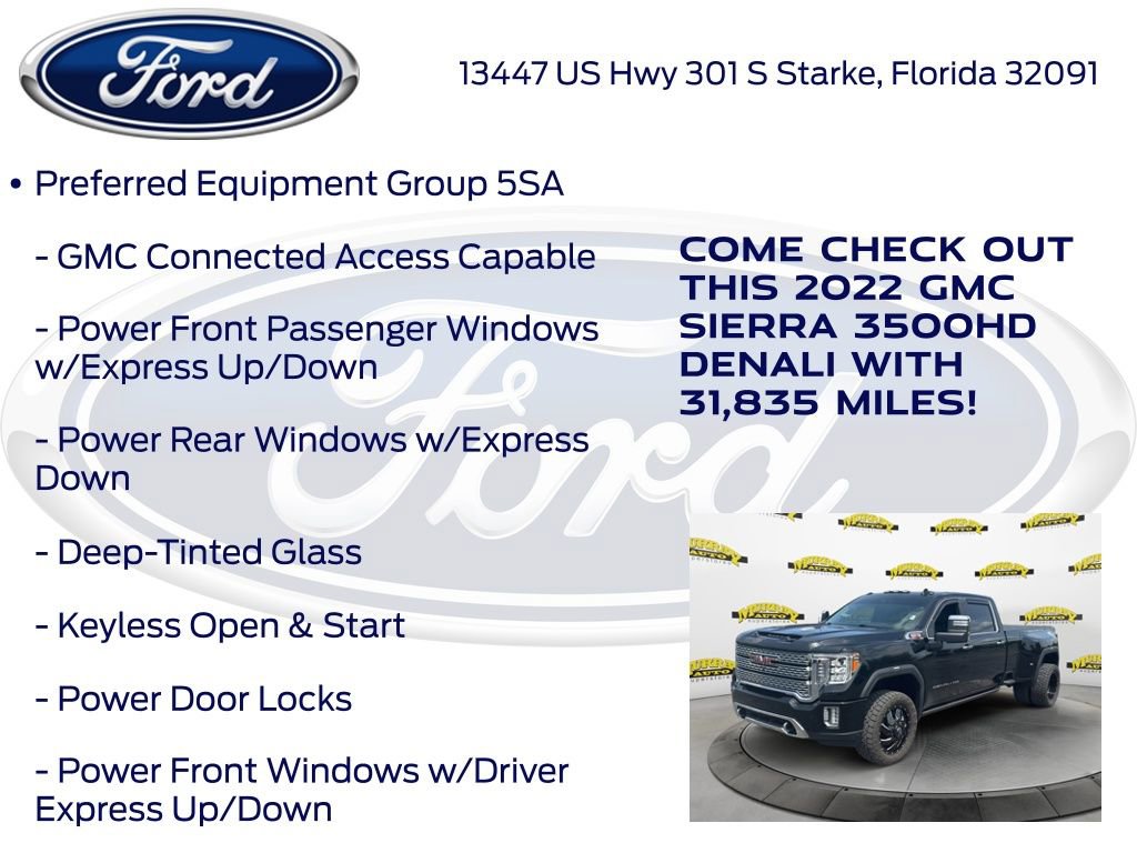 Used 2022 GMC Sierra 3500 Denali AWD/4WD image 20