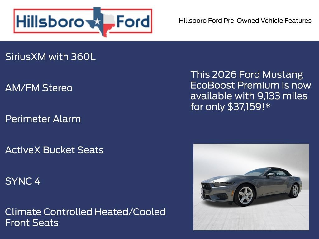 Used 2026 Ford Mustang Premium RWD image 6