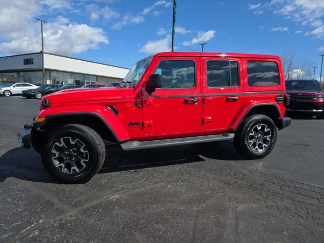 Used 2025 Jeep Wrangler Sahara w/ Safety Group image 3