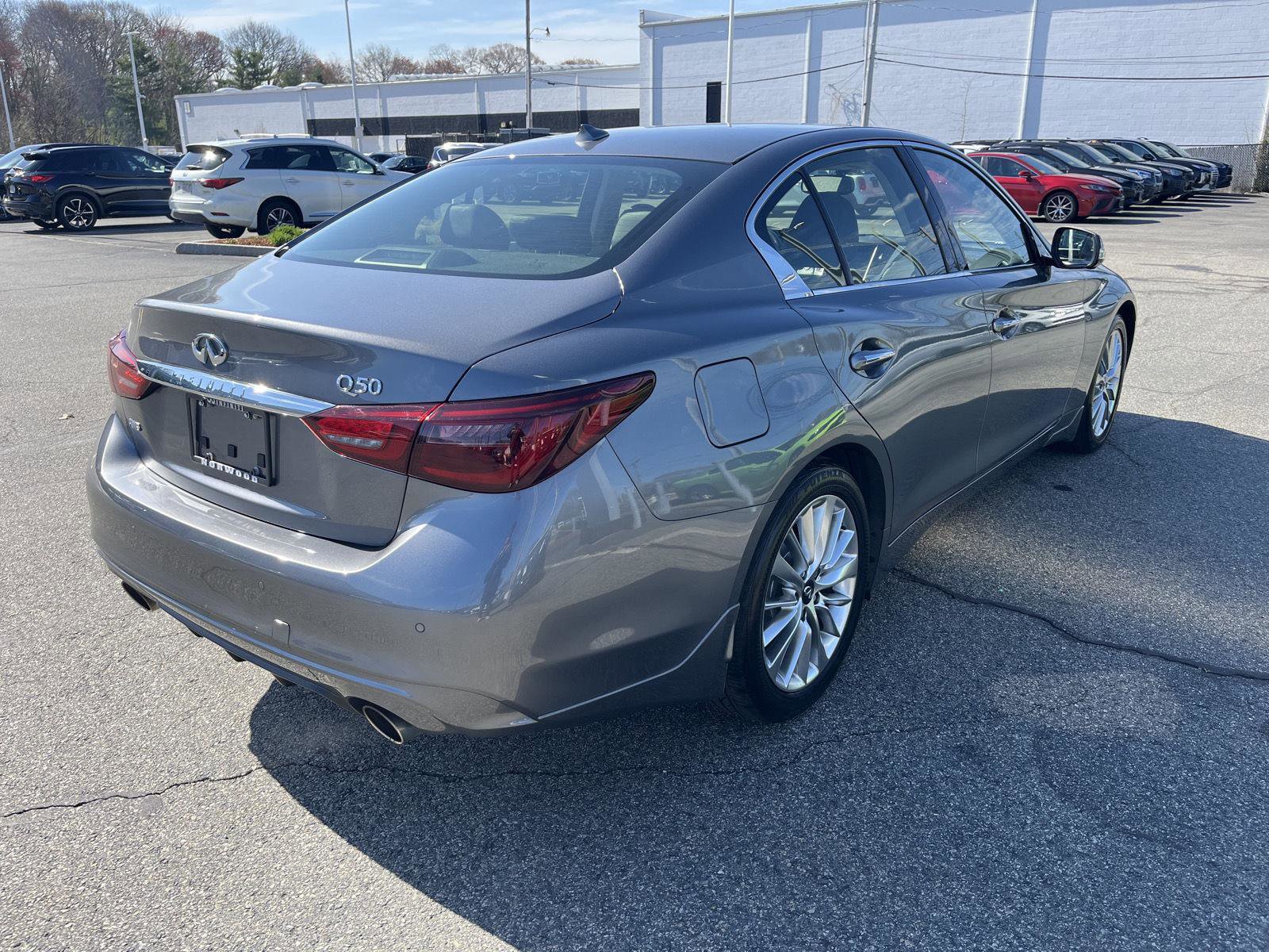 Used 2021 INFINITI Q50 Luxe w/ Cargo Package image 3
