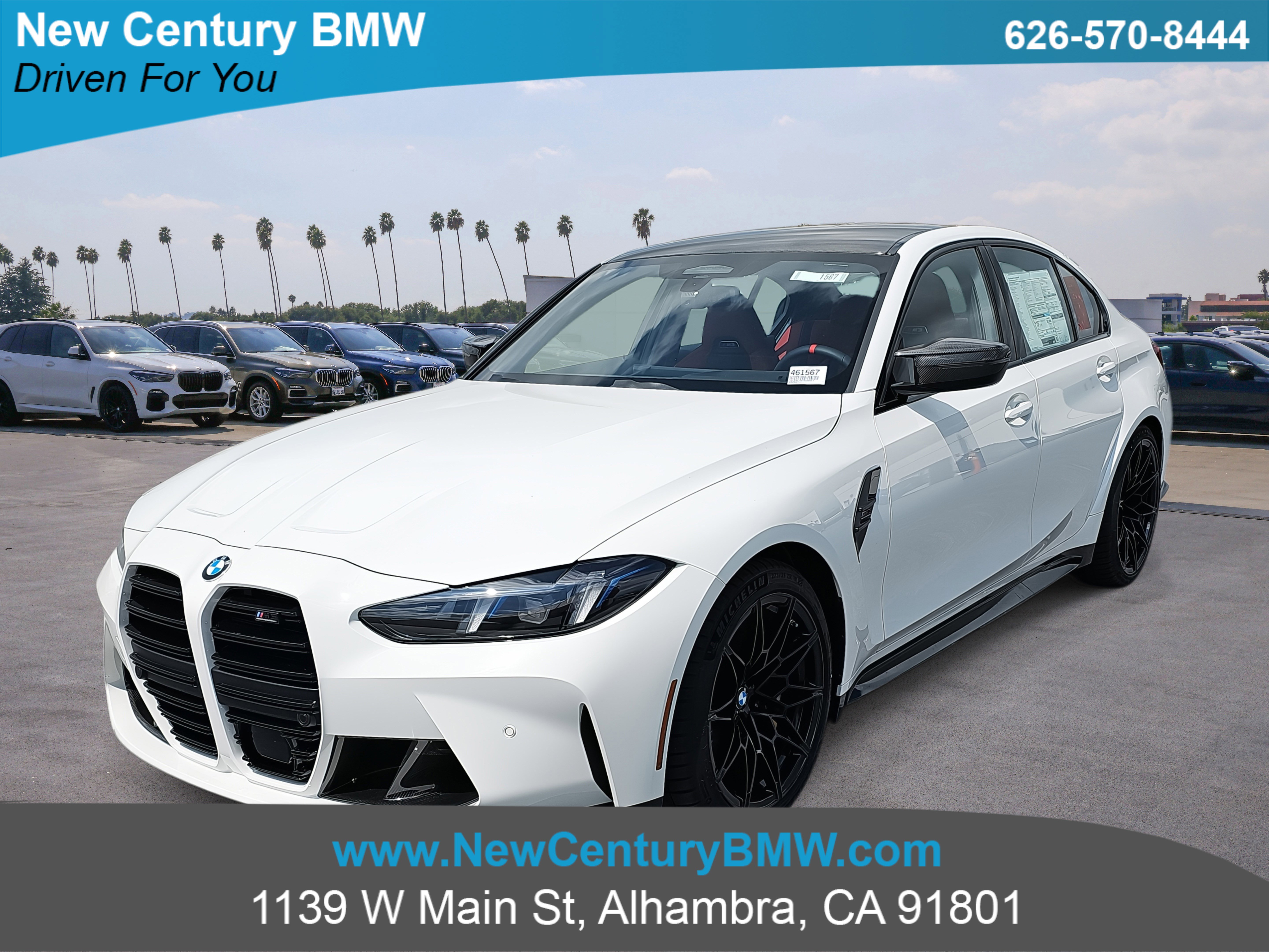 New 2026 BMW M3 Competition w/ M Carbon Exterior Package image 1