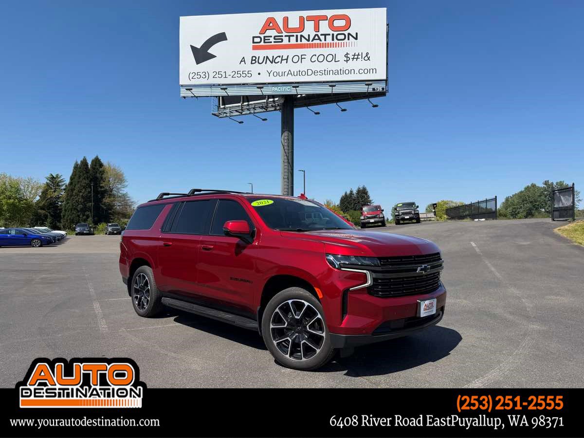 Used 2021 Chevrolet Suburban RST w/ Luxury Package AWD/4WD image 1