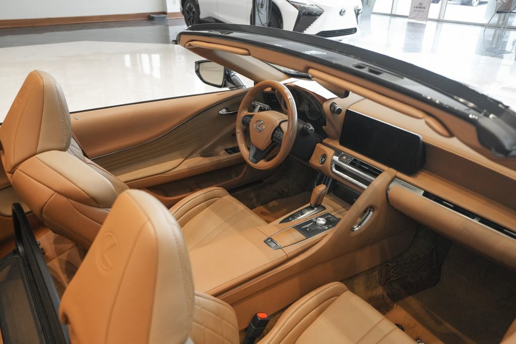 Certified 2024 Lexus LC 500 Convertible w/ Touring Package RWD image 13
