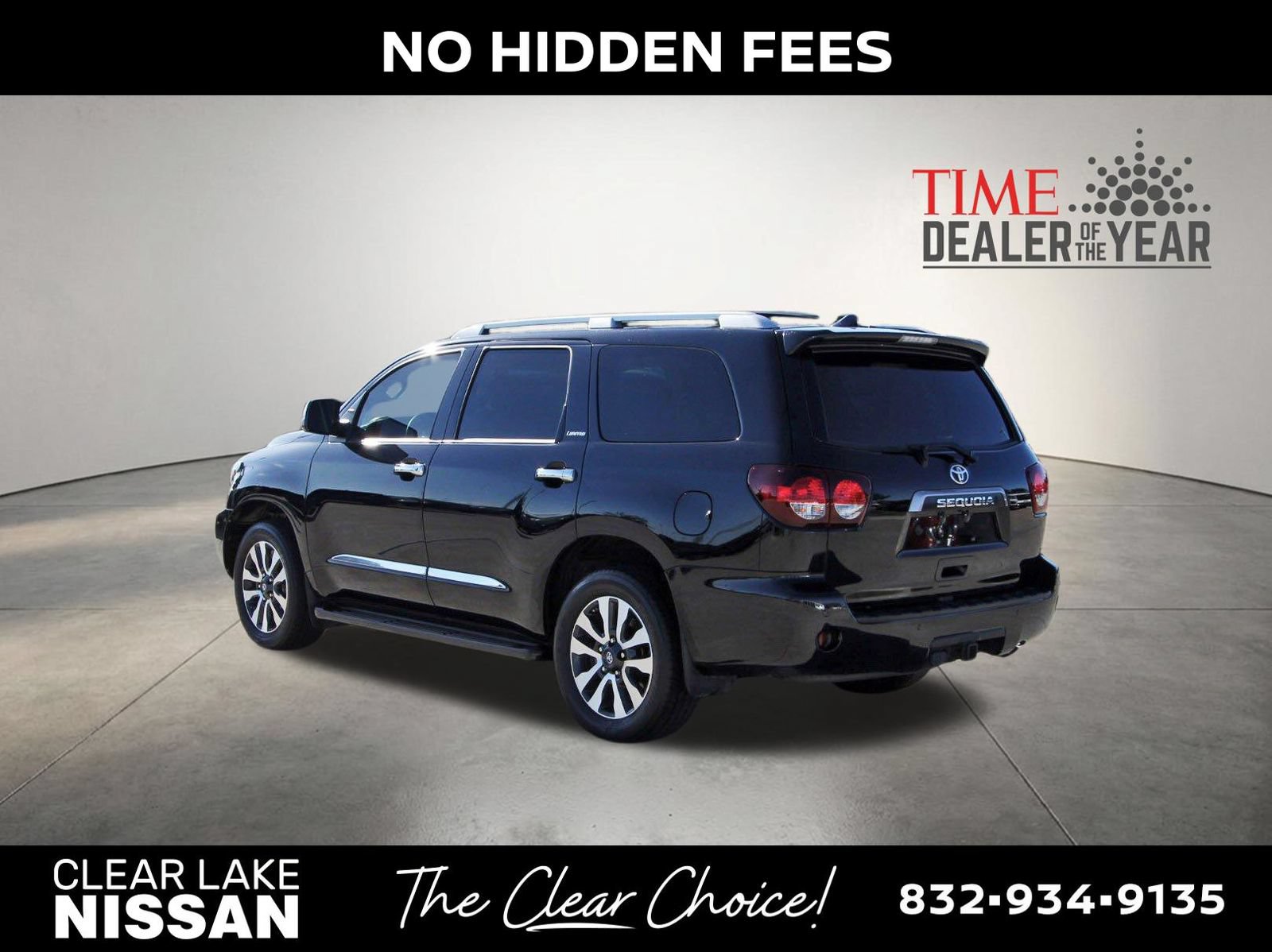 Used 2020 Toyota Sequoia Limited w/ Safety & Convenience Package RWD image 5