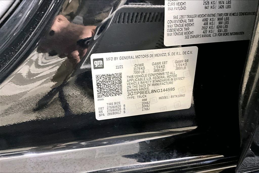 Used 2022 GMC Sierra 1500 AT4 w/ AT4 Preferred Package image 32