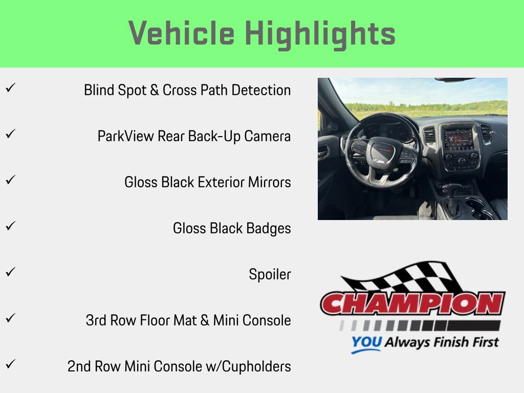 Used 2019 Dodge Durango R/T w/ Blacktop Package AWD/4WD image 11